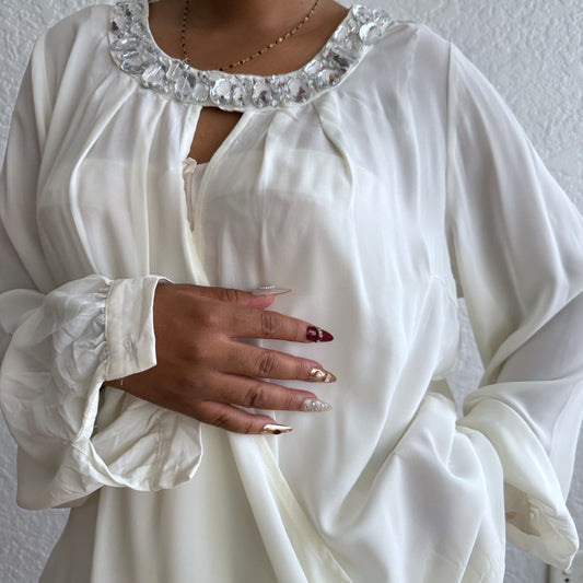 Newly Added: Elegant Blouse with Diamante