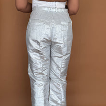 Load image into Gallery viewer, Newly Added: Rabanne x H&amp;M Collab Metallic Pants