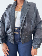 Load image into Gallery viewer, Newly Added: Vintage Genuine Leather Batwing Jacket