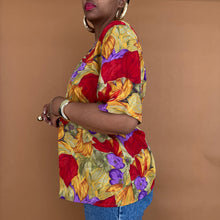 Load image into Gallery viewer, Newly Added: Vintage Floral Blouse