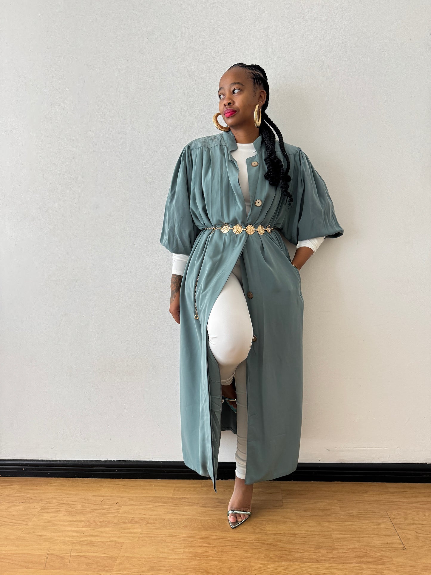 Newly Added: Vintage Long Trench Coat/Cardigan