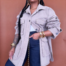 Load image into Gallery viewer, Newly Added: Trendy Oversized Denim Shirt