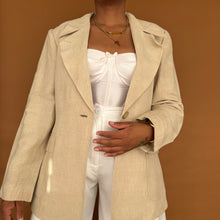 Load image into Gallery viewer, Newly Added: Branded Max Mara Linen Blazer
