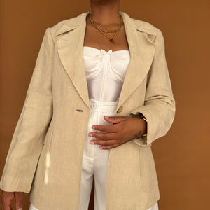 Newly Added: Branded Max Mara Linen Blazer