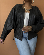 Load image into Gallery viewer, Newly Added: Genuine Leather Nappa Batwing Jacket