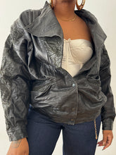 Load image into Gallery viewer, Newly Added: Genuine Leather Batwing Vintage Jacket