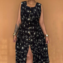Load image into Gallery viewer, Newly Added: Long Button Down Dress