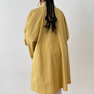 Flared Vintage Light Trench