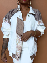 Load image into Gallery viewer, Newly Added: Neutral Colourblock Windbreaker - Thrift Happens 2