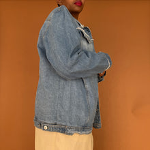 Load image into Gallery viewer, Newly Added: Denim Jacket with Pearly Detail