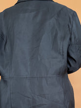 Load image into Gallery viewer, Newly added: Black Lightweight Trench Coat