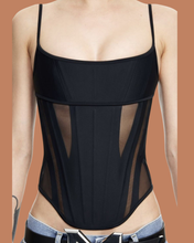 Load image into Gallery viewer, Branded: Mugler x H&amp;M Sheer Corset - Thrift Happens 2