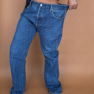 Newly Added: Branded 501 Levi’s Straight Cut Denim Jeans