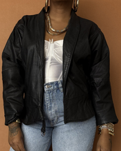 Load image into Gallery viewer, Newly Added: Vintage Batwing Genuine Leather Jacket