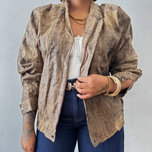 Load image into Gallery viewer, Newly Added: Genuine Leather Distressed Jacket