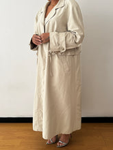 Load image into Gallery viewer, Light Vintage Trench Coat