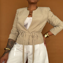 Load image into Gallery viewer, Newly Added: 90s Elegant Cropped Blazer