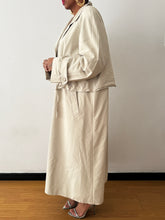Load image into Gallery viewer, Light Vintage Trench Coat