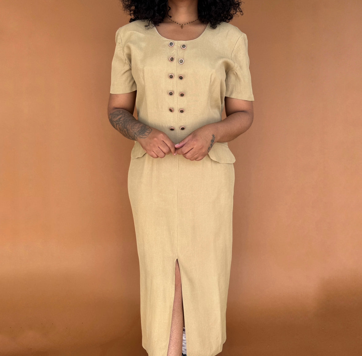 Basic Vintage Long Dress