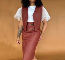 Load image into Gallery viewer, Genuine Leather 2 Piece