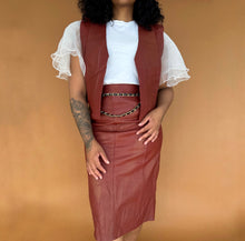 Load image into Gallery viewer, Genuine Leather 2 Piece