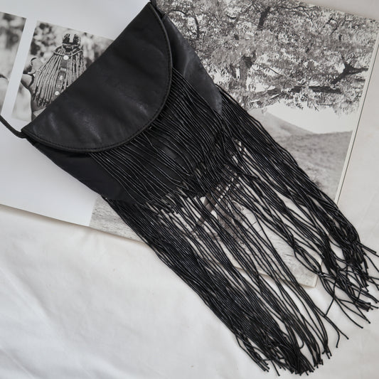 New accessories: Genuine Leather Tassel Bag - Thrift Happens 2