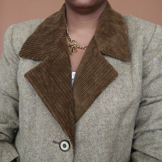Newly Added: Vintage Tweed & Corduroy Blazer - Thrift Happens 2