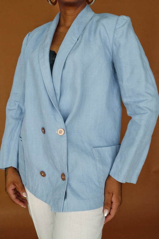 New: Vintage Double Breasted Blazer - Thrift Happens 2