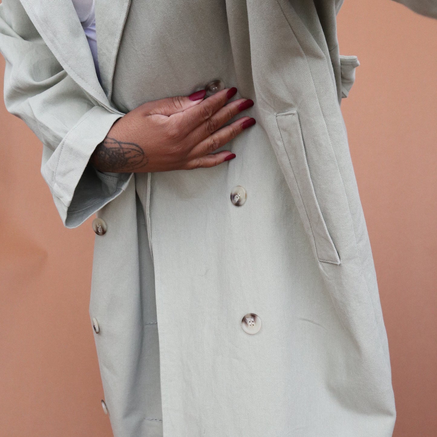 Newly Added: Timeless Trench Coat - Thrift Happens 2